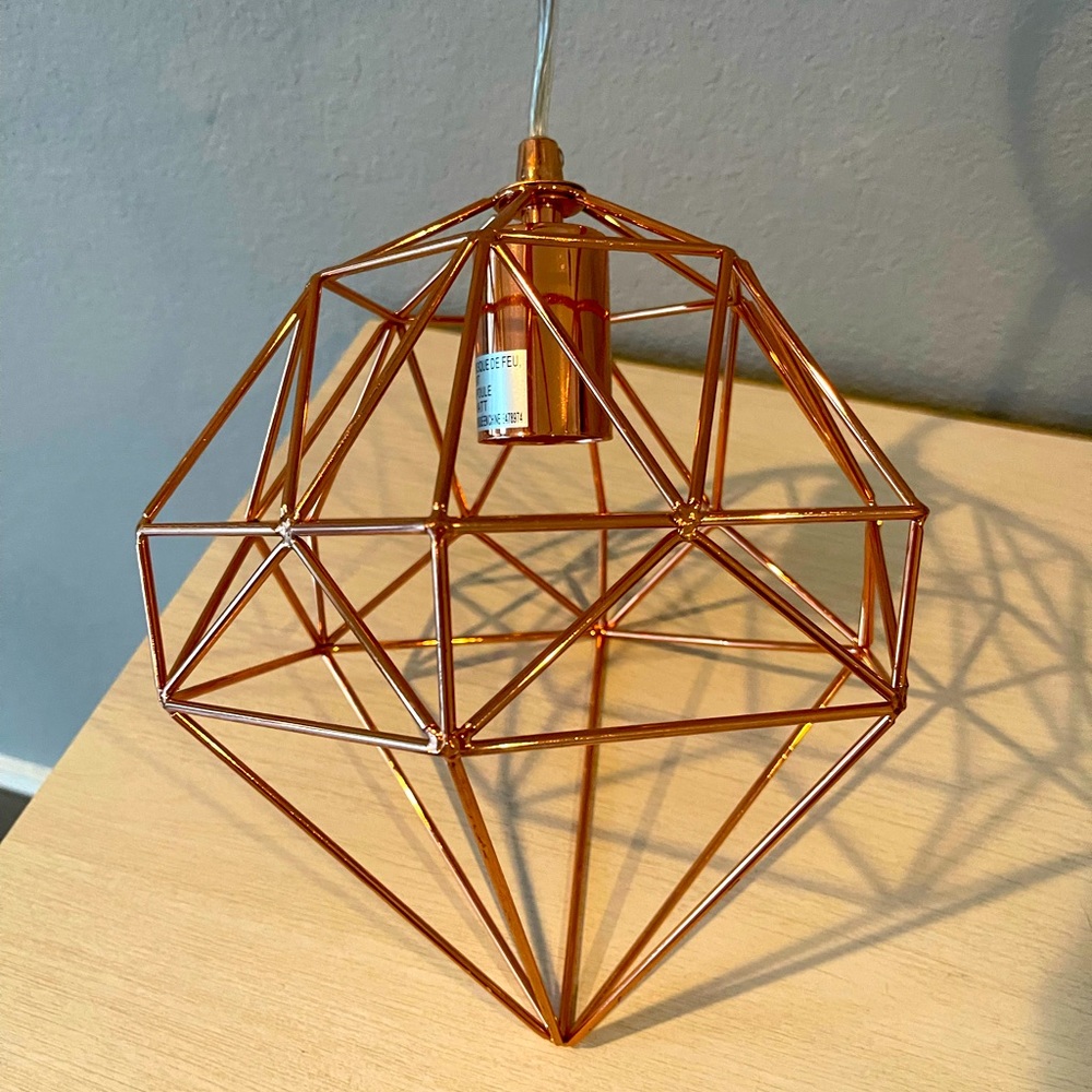 Diamond light pendant